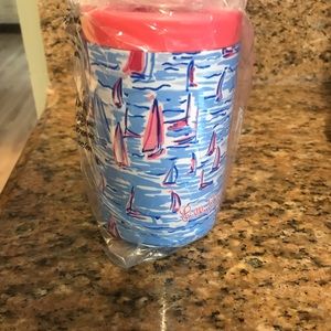Lilly Pulitzer Insulated Can Tumbler New In Box